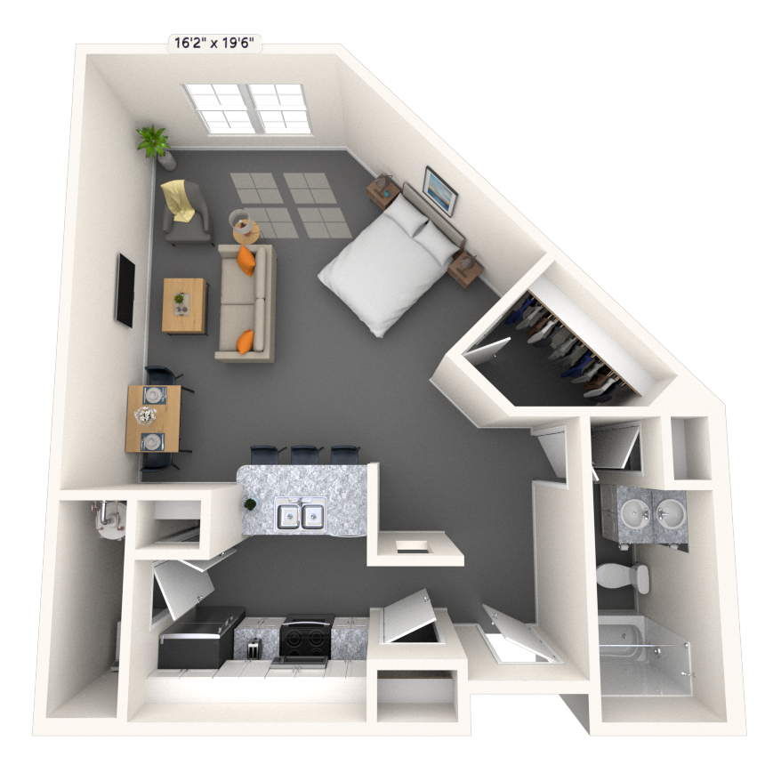 Floorplan image of unit 1247